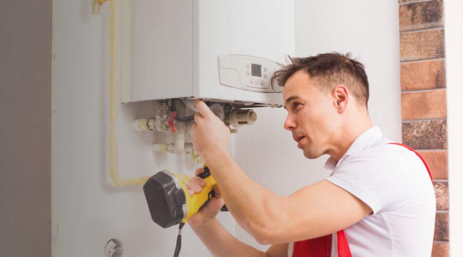 Local tankless water heater installation in Napoleon, IN